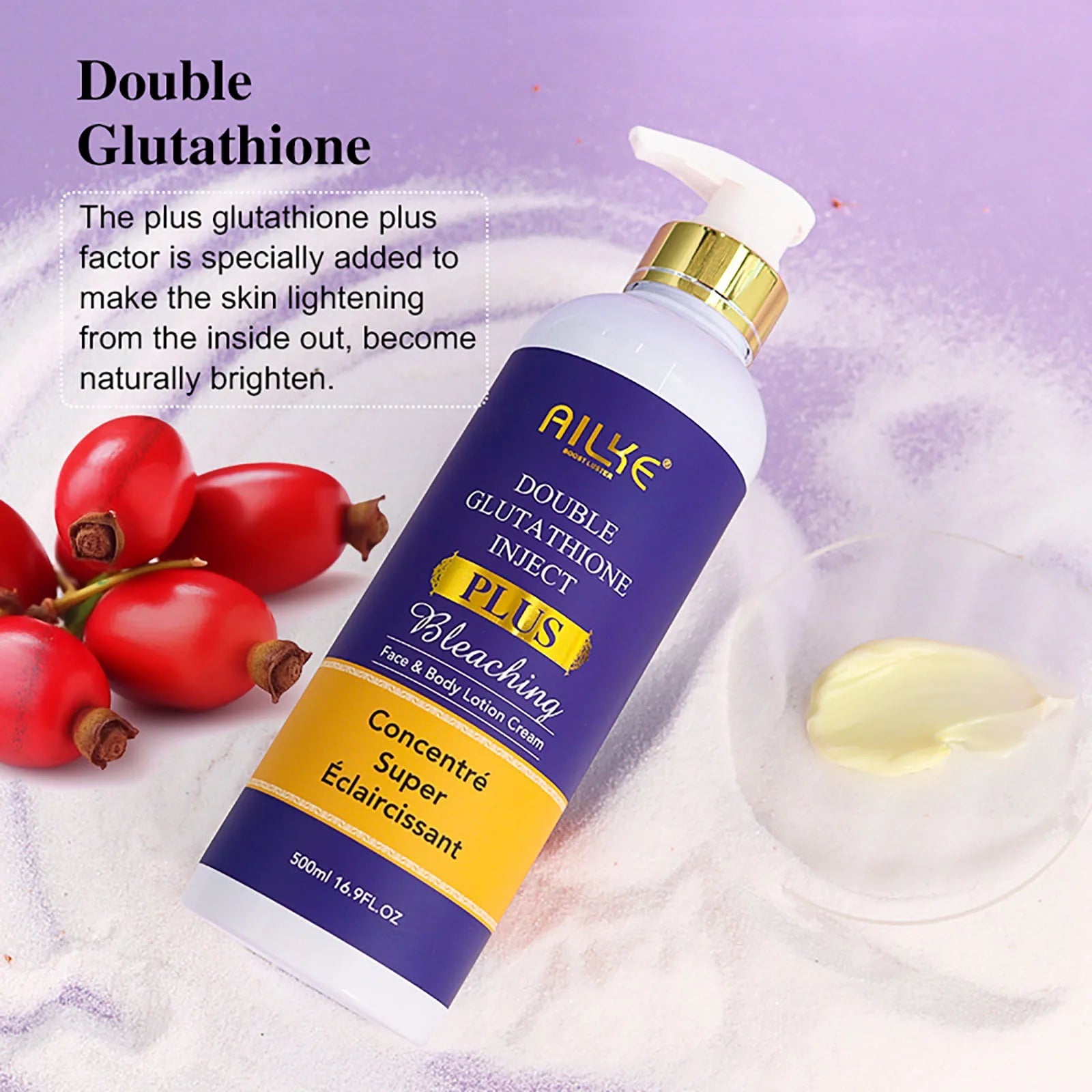Double Glutathione Whitening Skin Care Set — Moisturize, Brighten & Fade Dark Spots