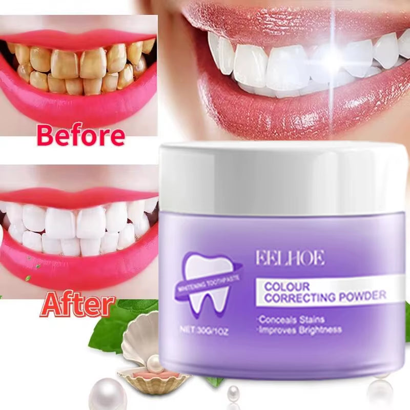 5-Day Teeth Whitening Powder — Remove Plaque, Stains & Bad Breath