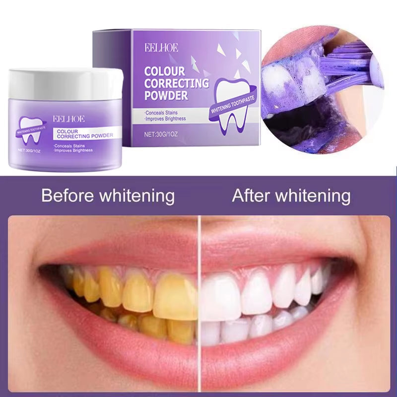 5-Day Teeth Whitening Powder — Remove Plaque, Stains & Bad Breath
