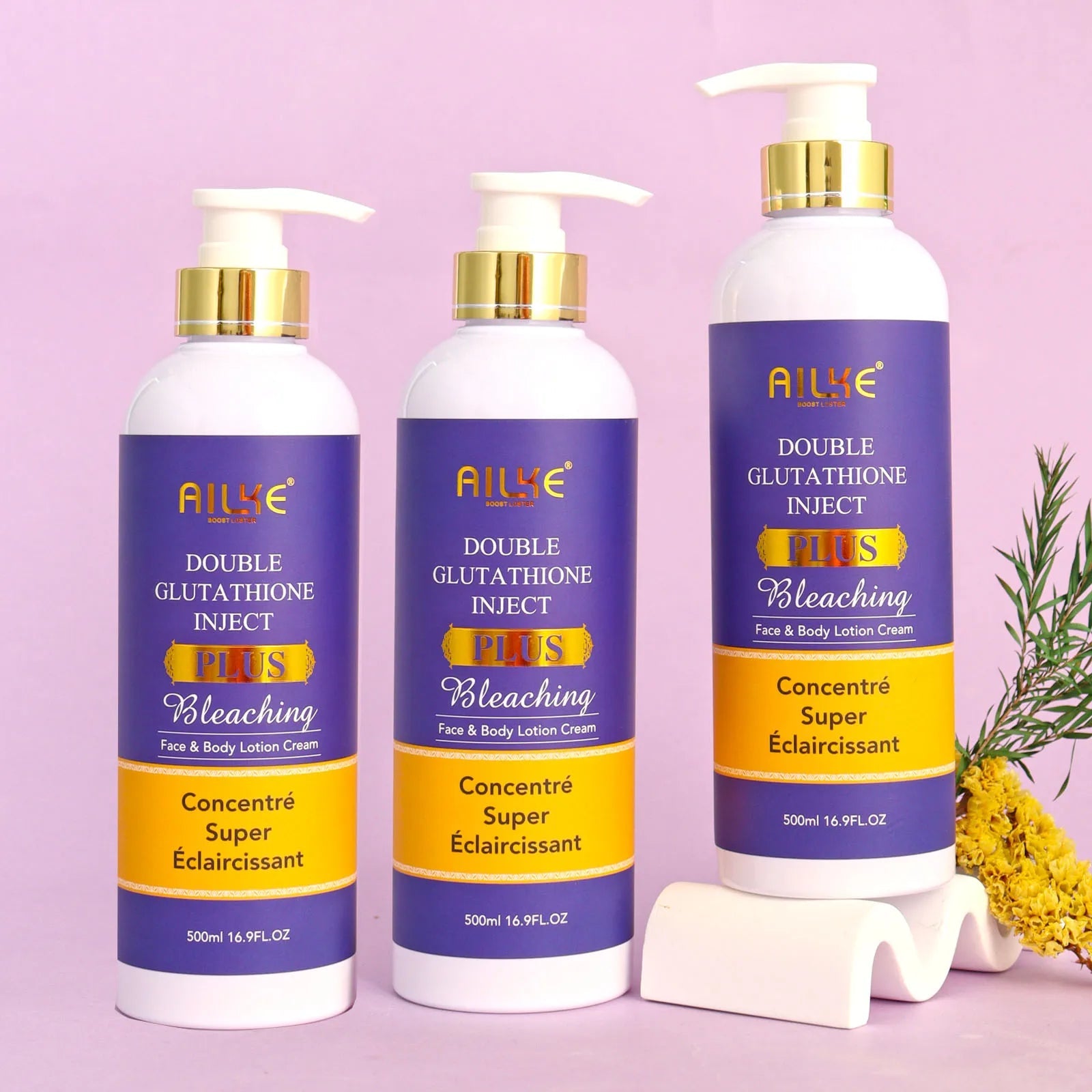 Double Glutathione Whitening Skin Care Set — Moisturize, Brighten & Fade Dark Spots