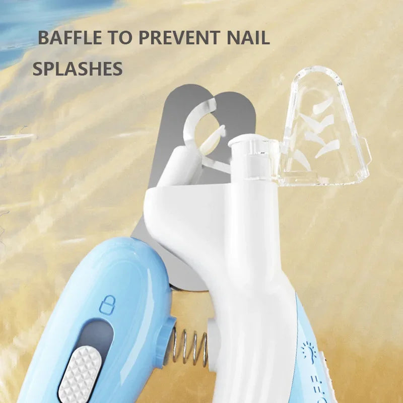Professional Pet Nail Clippers with LED Light — Dogs, Cats & Small Animals