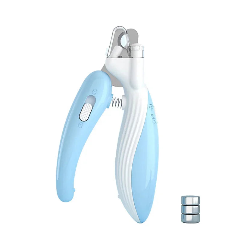 Professional Pet Nail Clippers with LED Light — Dogs, Cats & Small Animals