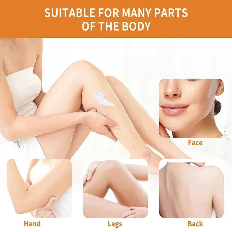 Orange Exfoliating Gel Scrub – Gentle Dead Skin Remover for Face & Body | 50g
