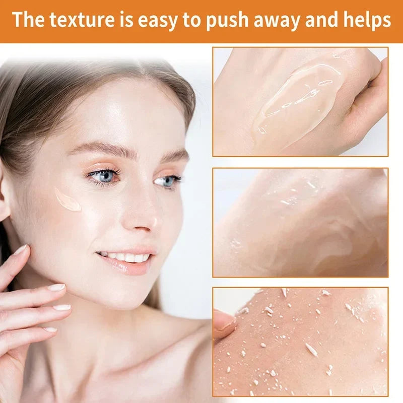 Orange Exfoliating Gel Scrub – Gentle Dead Skin Remover for Face & Body | 50g