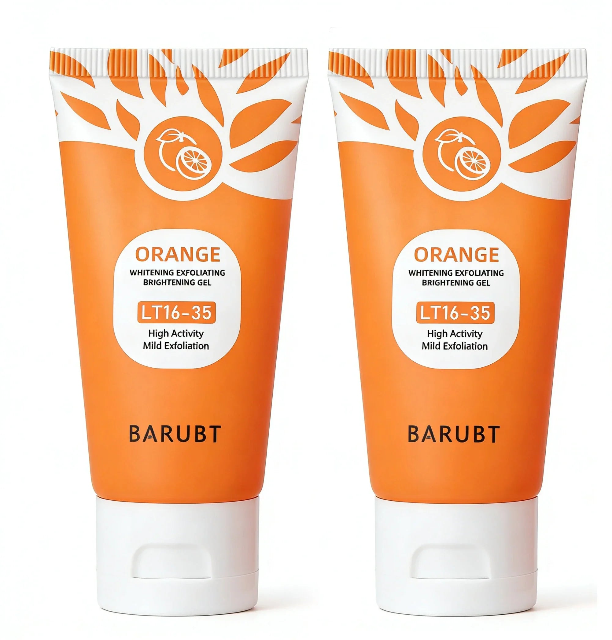 Orange Exfoliating Gel Scrub – Gentle Dead Skin Remover for Face & Body | 50g