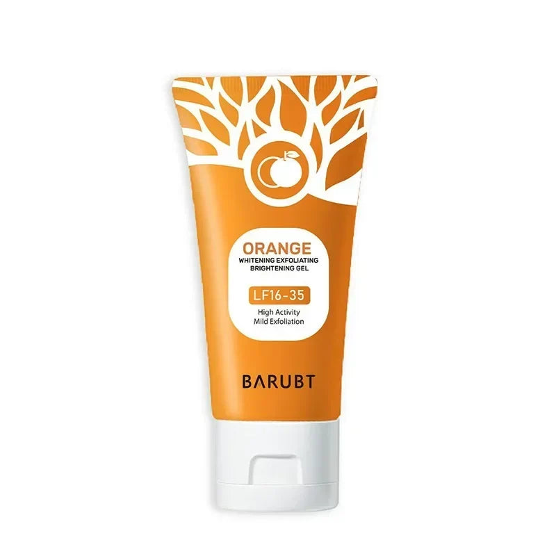 Orange Exfoliating Gel Scrub – Gentle Dead Skin Remover for Face & Body | 50g