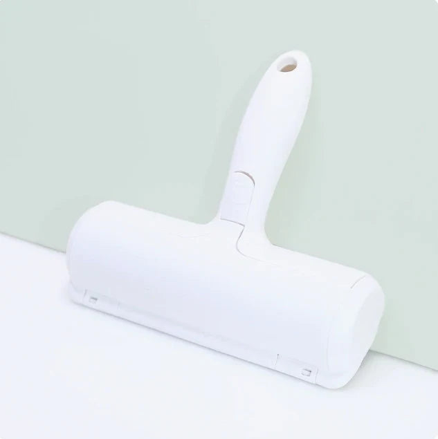 Reusable Pet Hair Remover — Push-Pull Lint Roller for Dog & Cat Fur on Clothes & Furniture