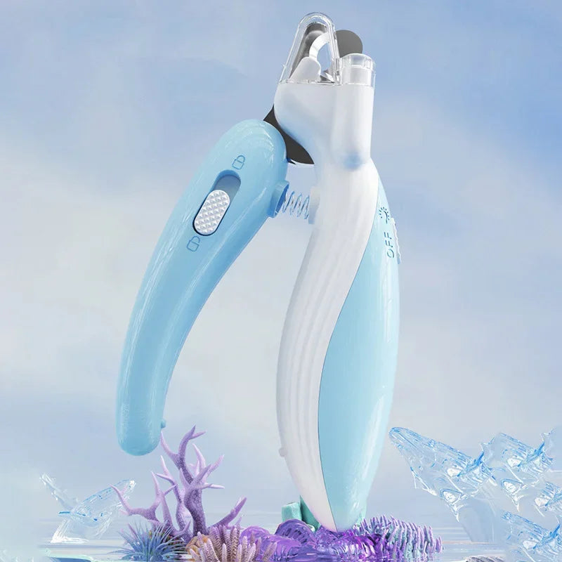 Professional Pet Nail Clippers with LED Light — Dogs, Cats & Small Animals