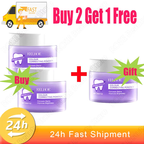 5-Day Teeth Whitening Powder — Remove Plaque, Stains & Bad Breath