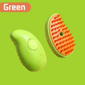 3-in-1 Electric Steam Pet Brush — Spray, Massage & Hair Removal Comb for Dogs & Cats