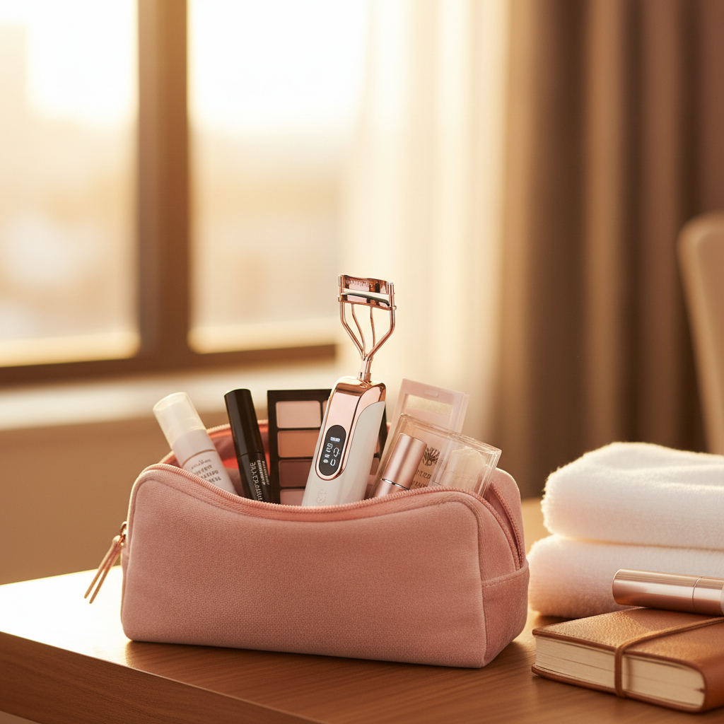 Electric Heated Eyelash Curler — Long-Lasting Lash Perm & Curl Tool with Eyelash Card